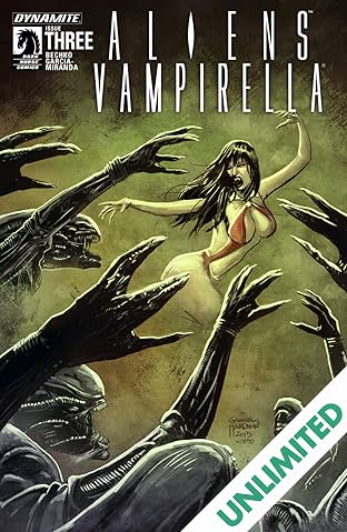 Aliens/Vampirella #3: Digital Exclusive Edition